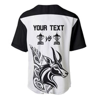 Personalised South Africa and New Zealand Baseball Jersey Champion History Go Final 2023 Vintage Style LT03 - Polynesian Pride