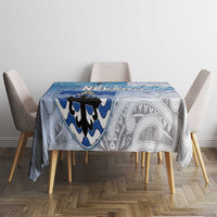 New Zealand Nelson Tablecloth Nelson's Flag and Seal - Maori Art Tattoo