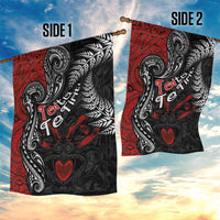 Aotearoa Toitu Te Tiriti Garden Flag New Zealand Honour the Treaty - Te Tiriti Is Us