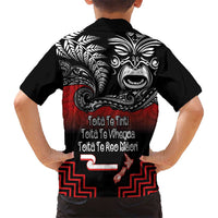 Aotearoa Toitu Te Tiriti Kid Hawaiian Shirt New Zealand Honour the Treaty - Fight Together LT03 - Polynesian Pride