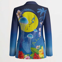 Palau Jellyfish Blazer Ocean Heritage Tropical Plants - Polynesian Pride