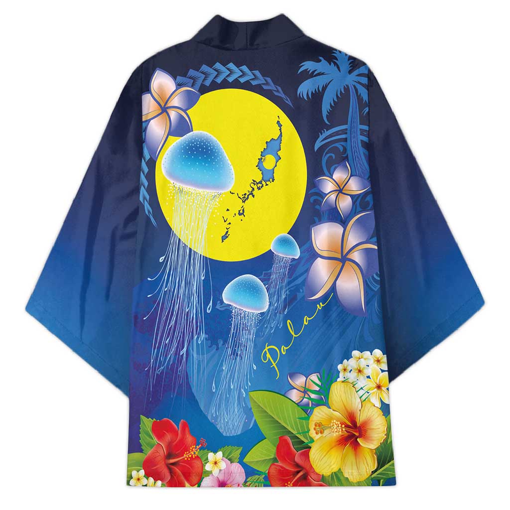 Palau Jellyfish Kimono Ocean Heritage Tropical Plants - Polynesian Pride