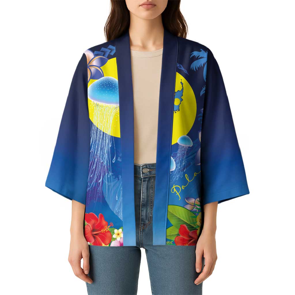 Palau Jellyfish Kimono Ocean Heritage Tropical Plants - Polynesian Pride