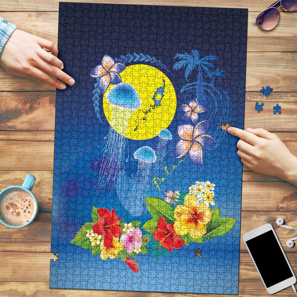 Palau Jellyfish Puzzle Ocean Heritage Tropical Plants - Polynesian Pride