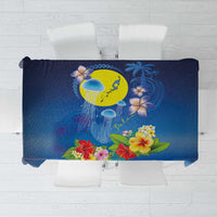 Palau Jellyfish Tablecloth Ocean Heritage Tropical Plants - Polynesian Pride