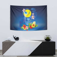 Palau Jellyfish Tapestry Ocean Heritage Tropical Plants - Polynesian Pride