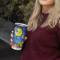 Palau Jellyfish Tumbler Cup Ocean Heritage Tropical Plants - Polynesian Pride