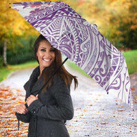 Hawaiian and Japanese Culture Together Umbrella Tropical Honu with Japanese Elements Purple Color LT03 - Polynesian Pride