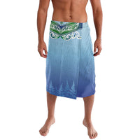 Aotearoa New Zealand New Year Lavalava Maori Motifs with Silver Fern and Matariki Stars