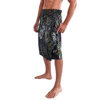 Aotearoa Moko Tribal Tattoo Lavalava New Zealand Maori Penguin and Fantail Paua Shell Style