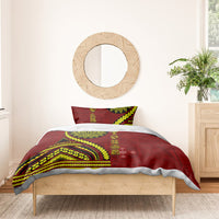 Kolisi Tonga Atele Bedding Set Ngatu and Polynesian Pattern
