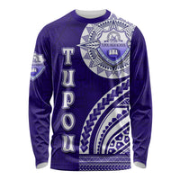 Tupou College Toloa Long Sleeve Shirt Ngatu and Polynesian Pattern