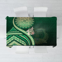 Saineha High School Tablecloth Ngatu and Polynesian Pattern