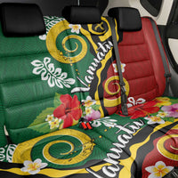 Melanesian Vanuatu Tribal Boar Tusk Back Car Seat Cover Tropical Plants and Namele Motifs LT03 - Polynesian Pride