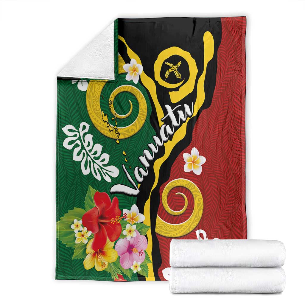 Melanesian Vanuatu Tribal Boar Tusk Blanket Tropical Plants and Namele Motifs - Polynesian Pride