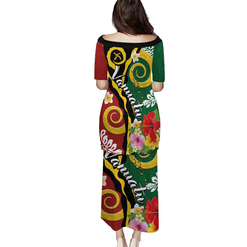 Melanesian Vanuatu Tribal Boar Tusk Puletasi Tropical Plants and Namele Motifs - Polynesian Pride