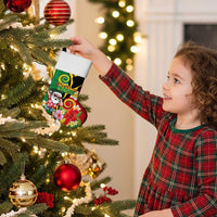 Vanuatu Christmas Stocking Funny Santa with Namele and Boar Tusk Tribal - Polynesian Pride