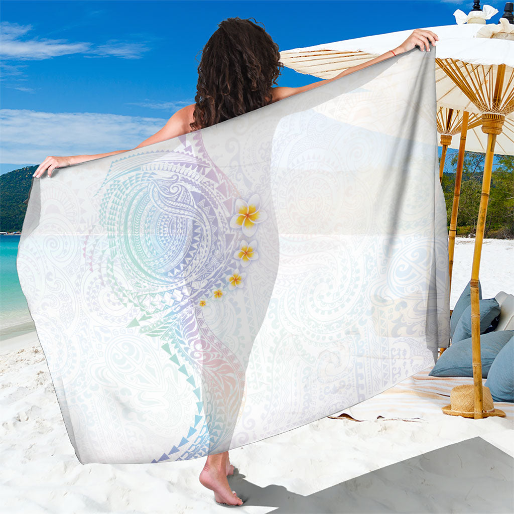 Hawaiian Tribal Tattoo and Plumeria Sarong Polynesian Pattern Sweet