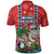 Hawaii Christmas Polo Shirt The Santa Surfing Hawaii Xmas Style LT03 - Polynesian Pride