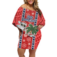 custom-hawaii-christmas-family-matching-off-shoulder-short-dress-and-hawaiian-shirt-the-santa-surfing-hawaii-xmas-style