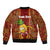 Custom Hawaii Bomber Jacket Aloha Funny Pineapple Mix Kakau Hawaiian Tribal LT03 - Polynesian Pride