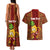 Custom Hawaii Couples Matching Tank Maxi Dress and Hawaiian Shirt Aloha Funny Pineapple Mix Kakau Hawaiian Tribal LT03 - Polynesian Pride