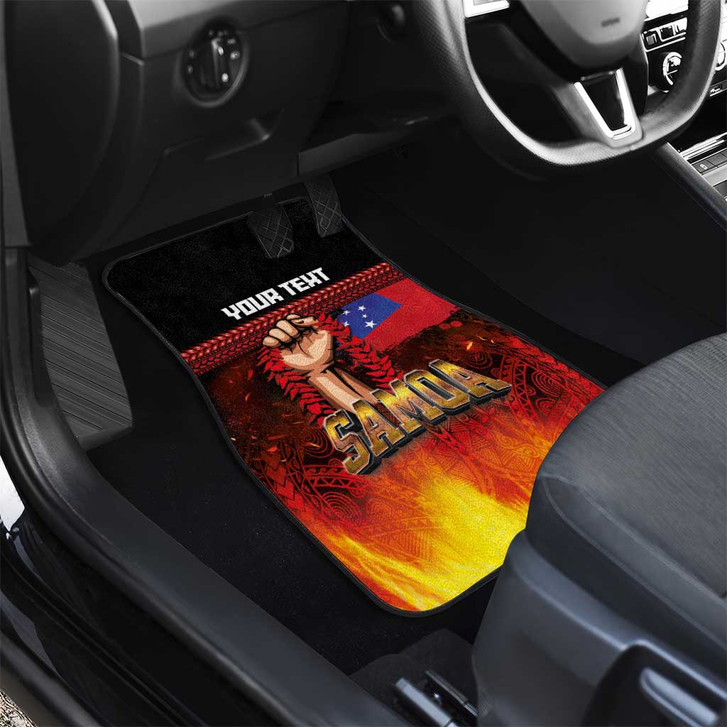 Personalised Samoan Spirit - Samoa Tribal Heritage Car Mats