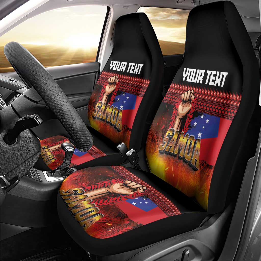 Personalised Samoan Spirit - Samoa Tribal Heritage Car Seat Cover