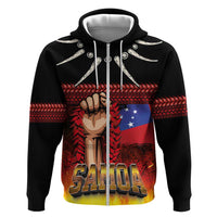 Personalised Samoan Spirit - Samoa Tribal Heritage Hoodie