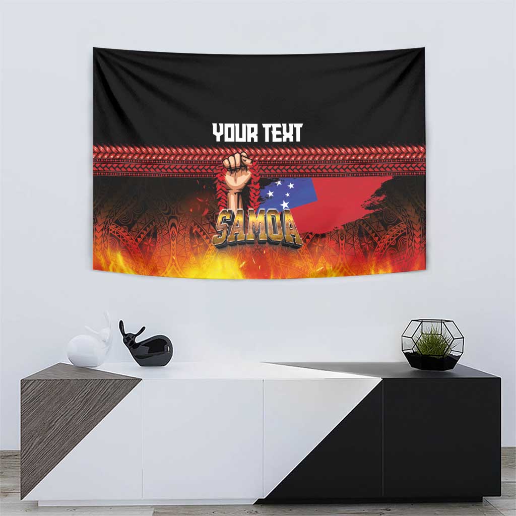 Personalised Samoan Spirit - Samoa Tribal Heritage Tapestry LT03 - Polynesian Pride