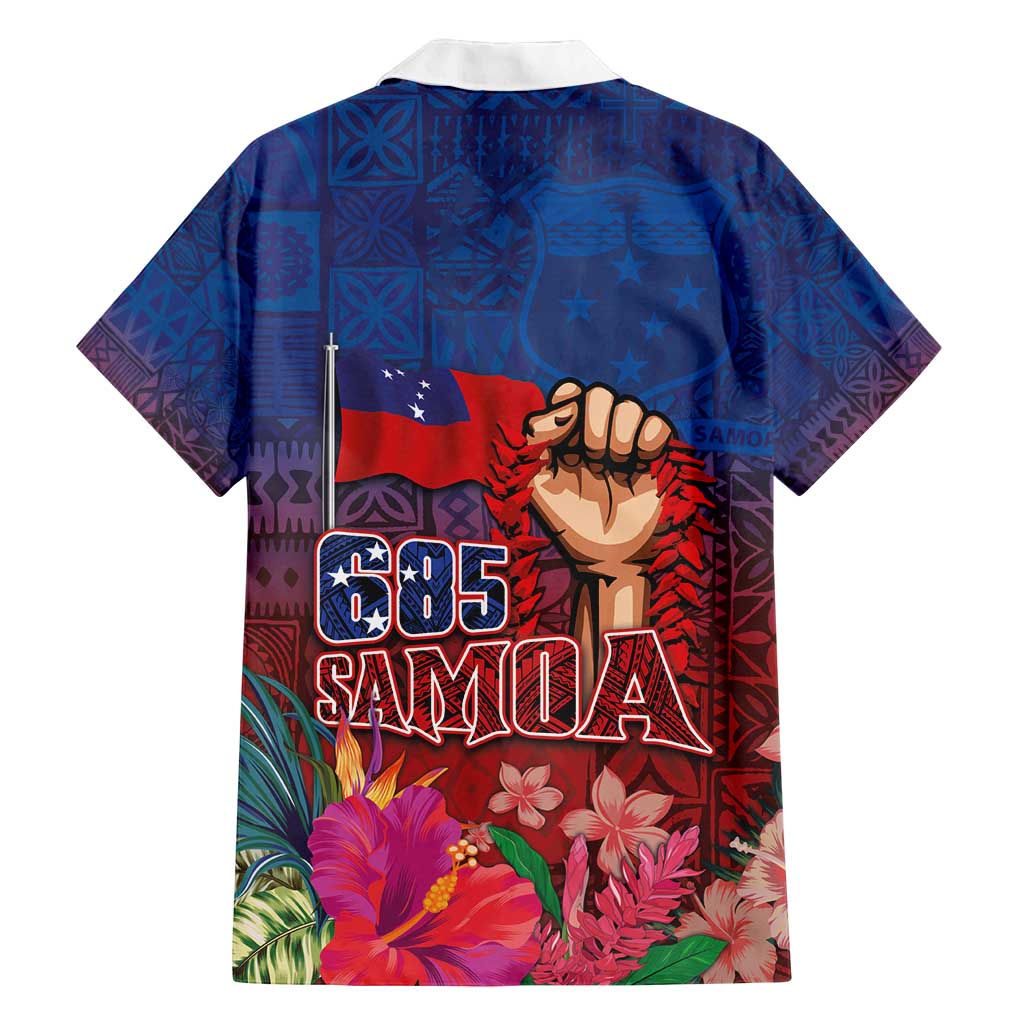Proud of Samoa Family Matching Tank Maxi Dress and Hawaiian Shirt Ula Nifo with Samoa 685 and Hibiscus Tapa Tribal Pattern