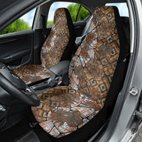 Fiji Masi Tapa Tribal Car Seat Cover Old Hibiscus Vintage Style LT03 - Polynesian Pride