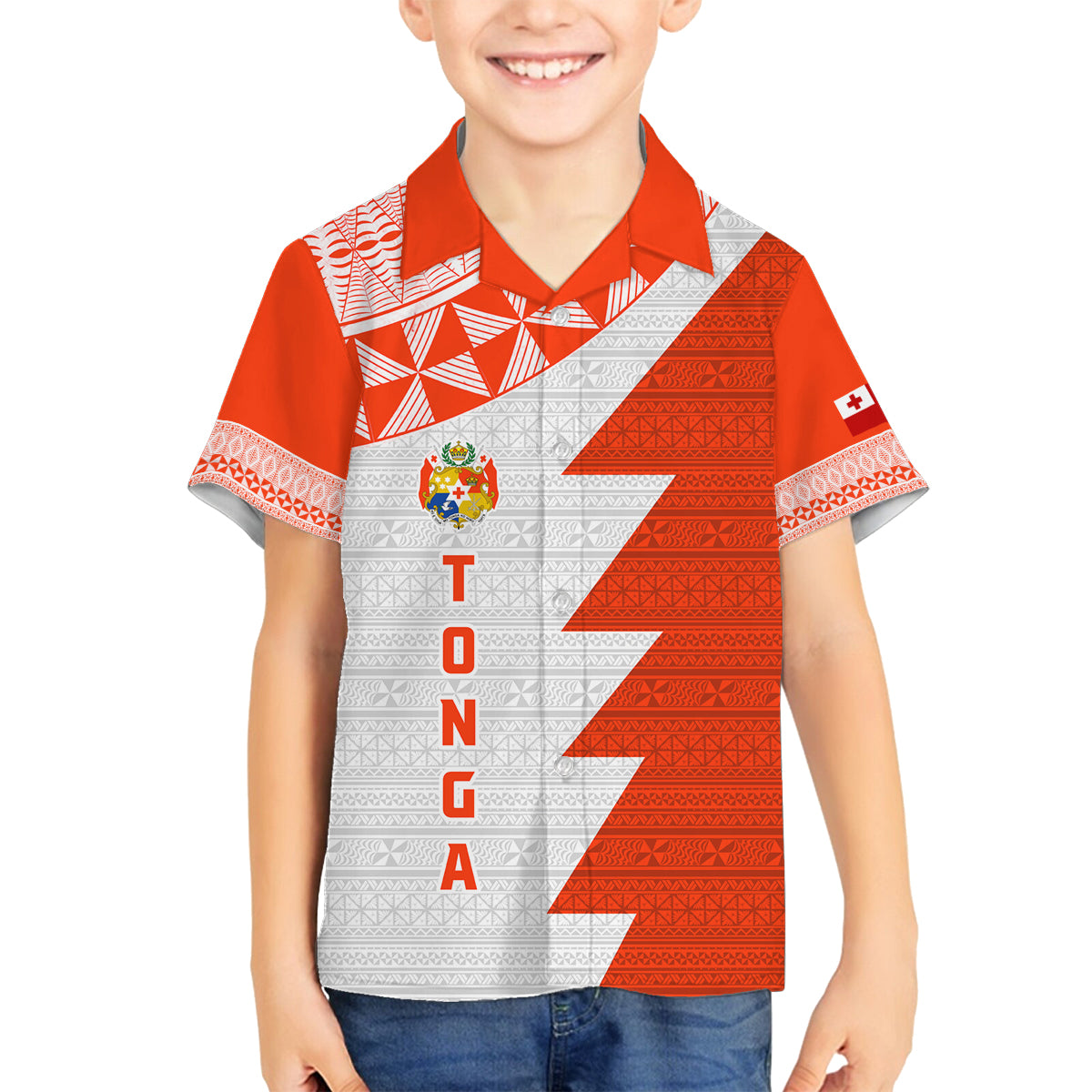 Custom Tonga Rugby Family Matching Long Sleeve Bodycon Dress and Hawaiian Shirt Ikale Tahi Ngatu Tribal Pattern Half Style LT03