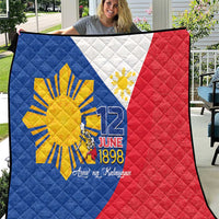 Philippines Independence Day Quilt Araw ng Kalayaan Polynesian Sun and YAKAN Pattern