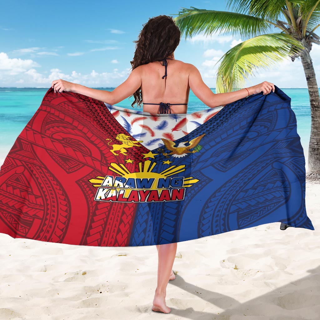 Philippines Independence Day 126th Anniversary Sarong Polynesian Pattern National Flag Style LT03 - Polynesian Pride
