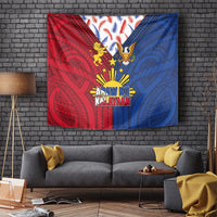 Philippines Independence Day 126th Anniversary Tapestry Polynesian Pattern National Flag Style LT03 - Polynesian Pride