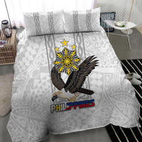 Philippines Eagle Week Bedding Set Polynesian Pattern Barong Style LT03 - Polynesian Pride