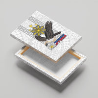 Philippines Eagle Week Canvas Wall Art Polynesian Pattern Barong Style