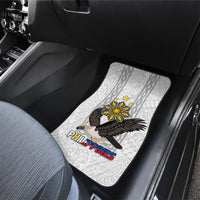 Philippines Eagle Week Car Mats Polynesian Pattern Barong Style