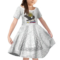 Philippines Eagle Week Family Matching Mermaid Dress and Hawaiian Shirt Polynesian Pattern Barong Style