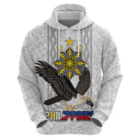 Philippines Eagle Week Hoodie Polynesian Pattern Barong Style LT03 - Polynesian Pride
