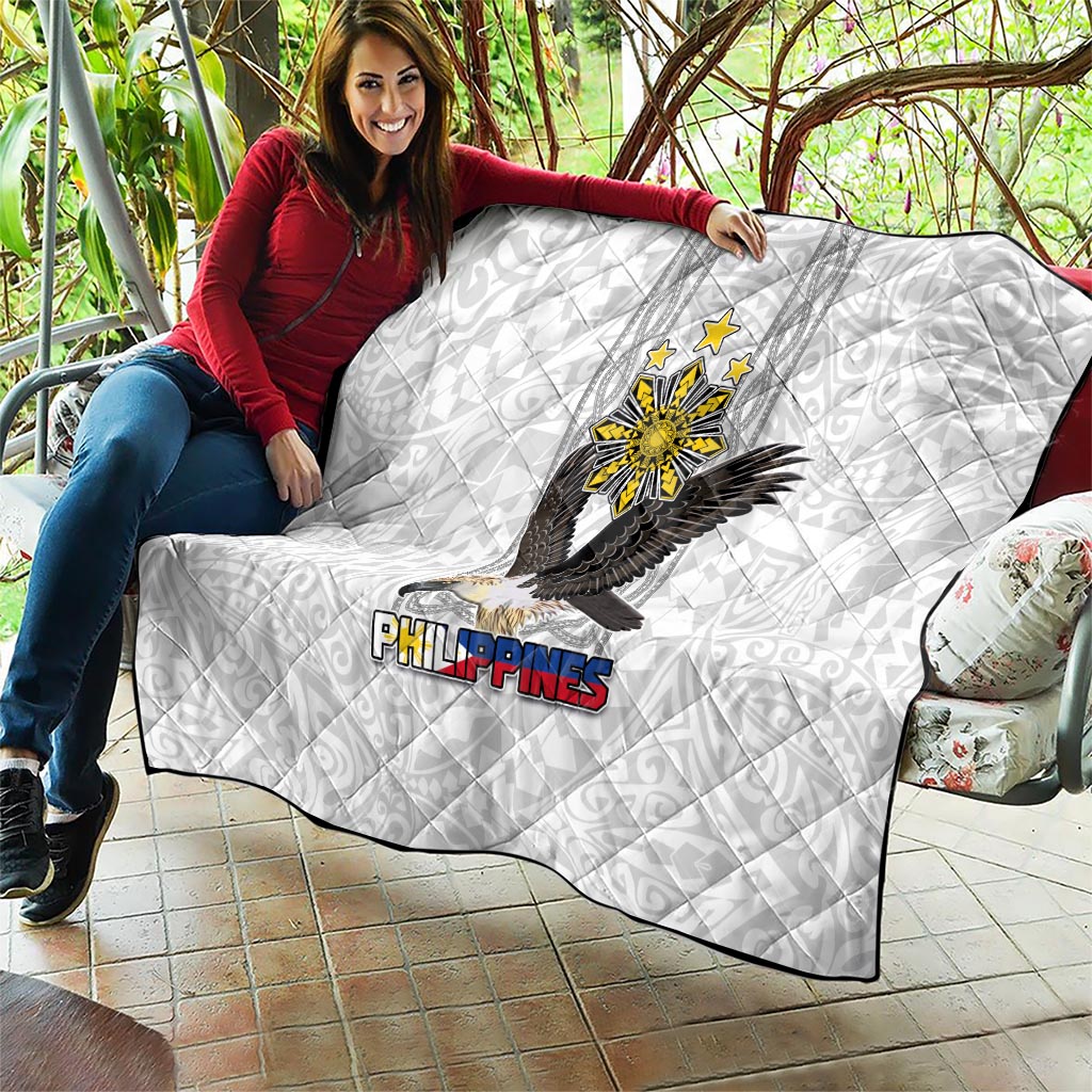 Philippines Eagle Week Quilt Polynesian Pattern Barong Style LT03 - Polynesian Pride