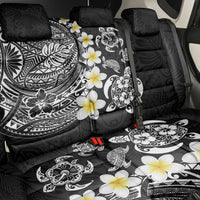 Hawaiian Plumeria Turtles Back Car Seat Cover Polynesian Art Tattoo