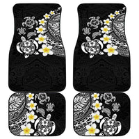 Hawaiian Plumeria Turtles Car Mats Polynesian Art Tattoo