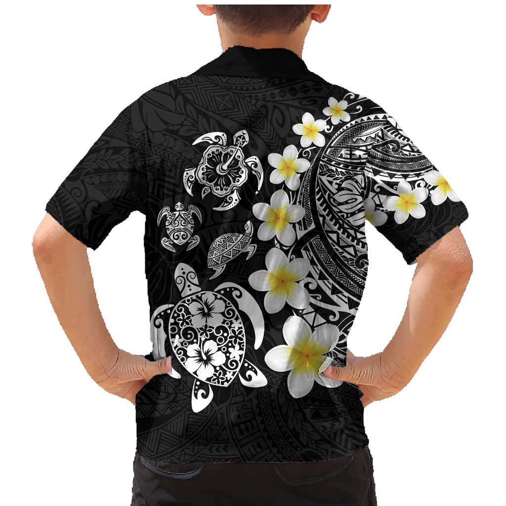 Hawaiian Plumeria Turtles Family Matching Mermaid Dress and Hawaiian Shirt Polynesian Art Tattoo