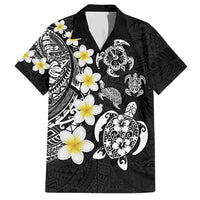 Hawaiian Plumeria Turtles Hawaiian Shirt Polynesian Art Tattoo