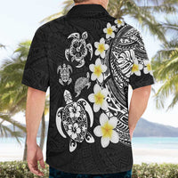 Hawaiian Plumeria Turtles Hawaiian Shirt Polynesian Art Tattoo