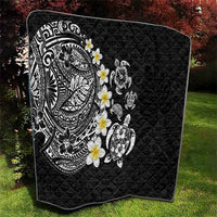 Hawaiian Plumeria Turtles Quilt Polynesian Art Tattoo