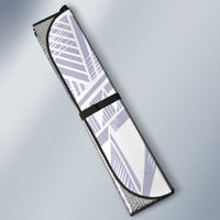 Samoa Pago Pago Aeto Auto Sun Shade Wingstyle Blue-White Color - Polynesian Pride
