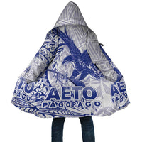 Samoa Pago Pago Aeto Cloak Wingstyle Blue-White Color - Polynesian Pride